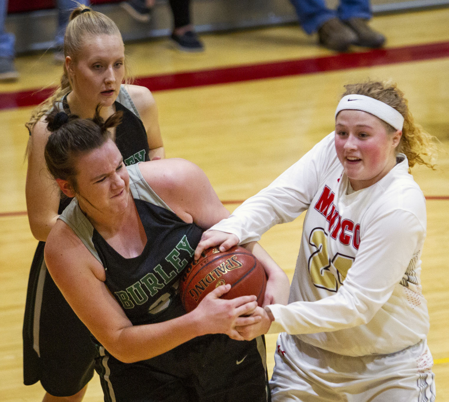 Minico vs Burley girls basketball